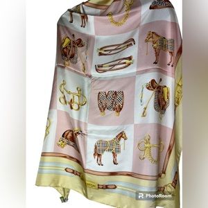 Burberry Silk Scarf 💯% Authentic with Tag